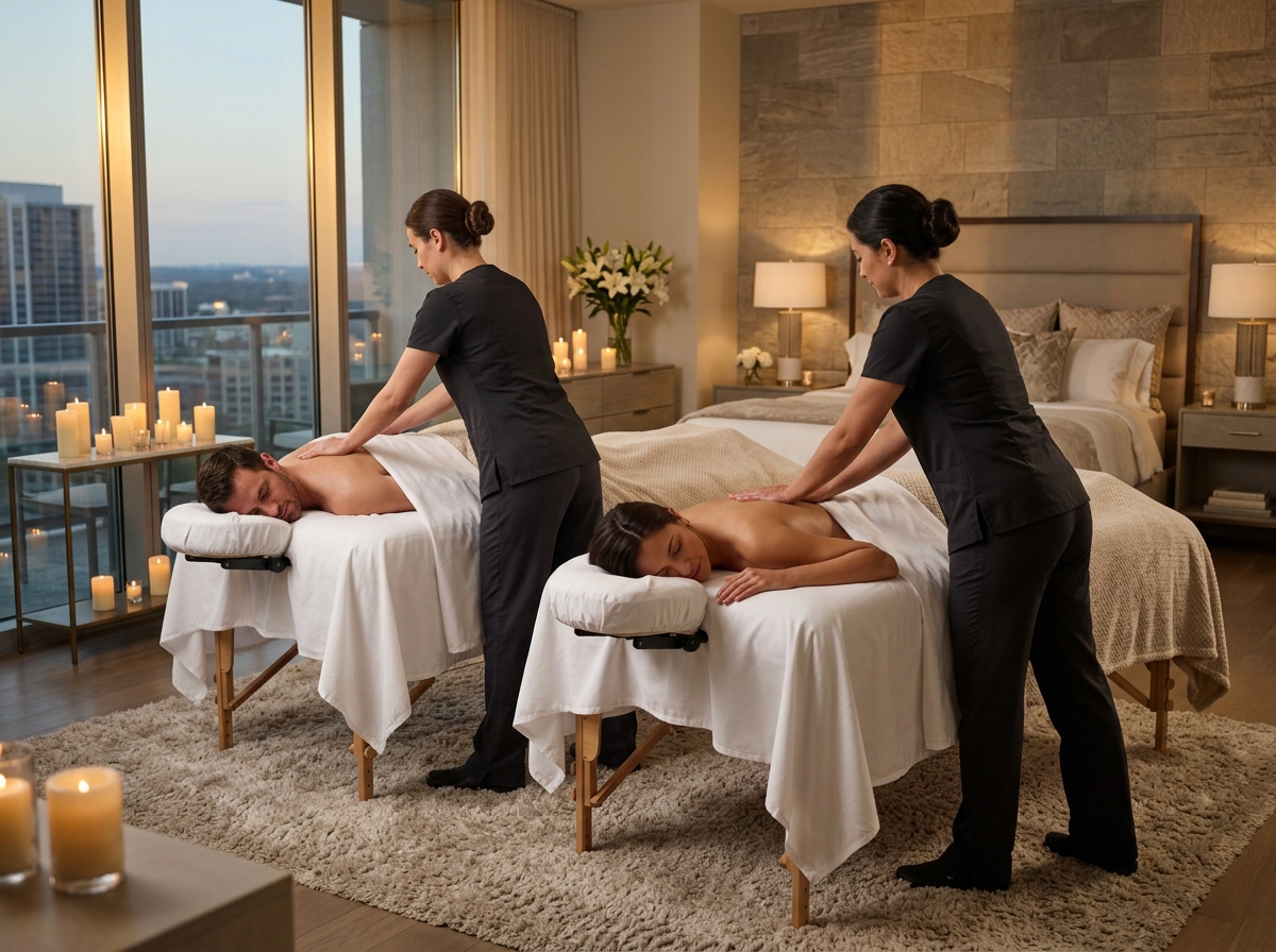 Package 5 - Synchronized Couple Massage Retreat